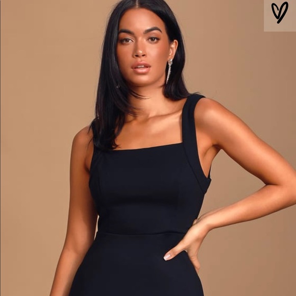 Black Lulu’s Cocktail Dress - Picture 8 of 8